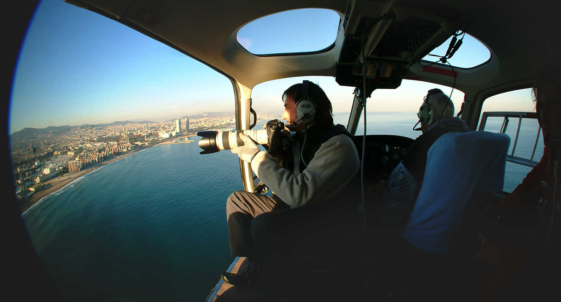 AERIAL SHOOTING IN BARCELONA